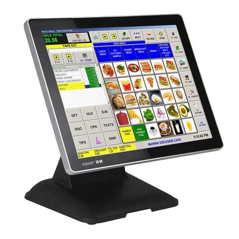 Gs A Capacitive Touch Screen Retail Pos System Restaurant Pos