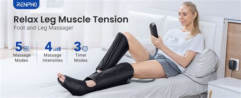 RENPHO Leg Massager For Circulation And Pain Relief Air Compression