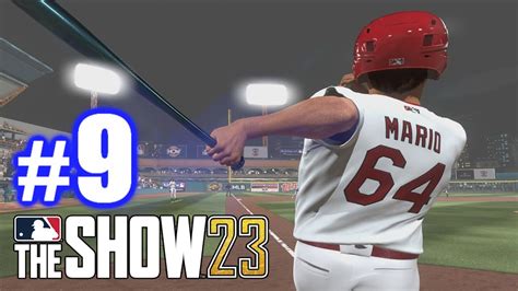 MARIO S 100TH HOME RUN MLB The Show 23 Road To The Show 9 YouTube