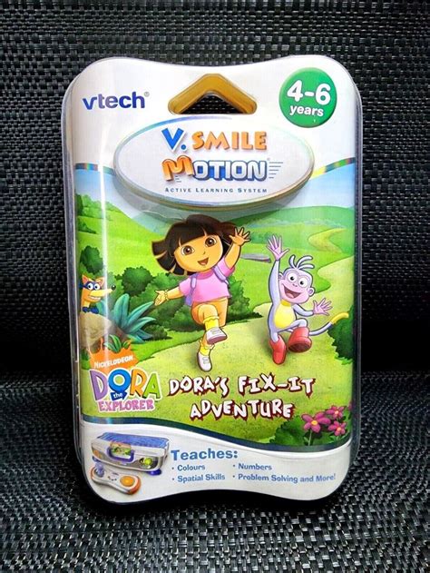 Vtech Vsile Motion Dora The Explorer Doras Fix It Adventure 2009 50803840235 Ebay In 2022