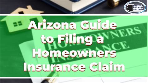 Arizona Guide To Filing A Homeowners Insurance Claim Youtube