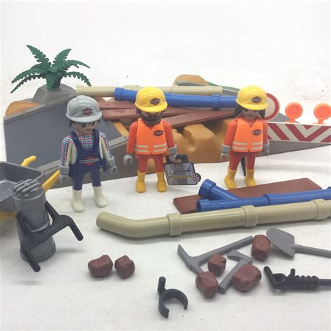 Playmobil Set Chantier Travaux Publics