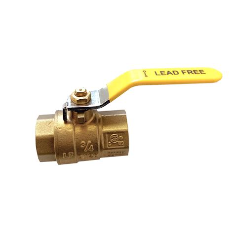 Meet Nsf Requirement Lead Free Brass Npt Thread Ball Valve From China