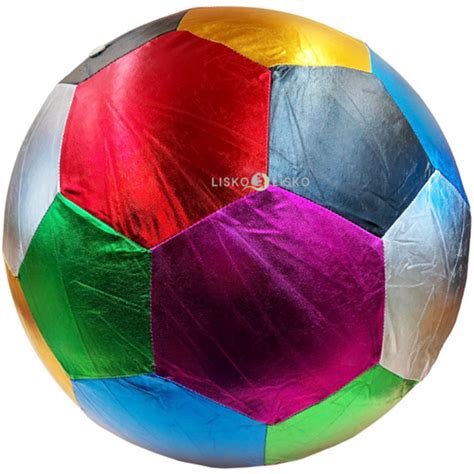 Bola Infl Vel Gigante Colorida Tecido E Vinil Festa Cm Em Promo O