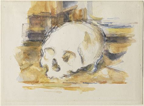 Image 1902 Cézanne Study of a Skull