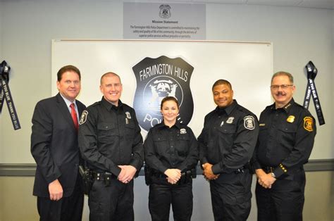 Farmington Police Department Hires Three New Officers | Farmington, MI ...