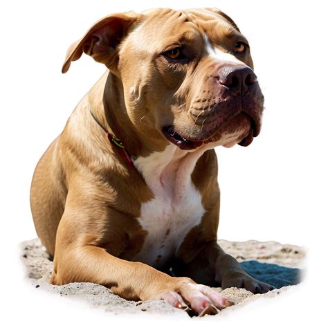 Pitbull At Beach Png 20 Png Image