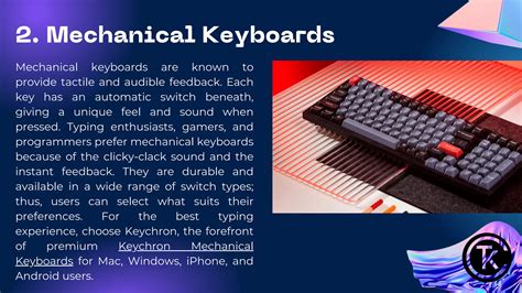 Explore Different Types of Keyboard- A Complete Guide | PPT | Free Download