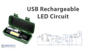 Usb Rechargeable Led Circuit