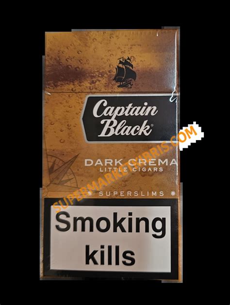 Captain Black Little Cigars Slim Dark Crema Supermarket Kıbrıs