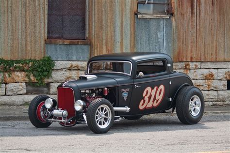 1932, Ford, Coupe, Hot, Rod, Rods, Custom, Retro, Vintage, Race, Racing ...