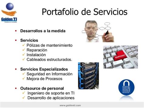 Portafolio De Productos Y Servicios Golden Ti