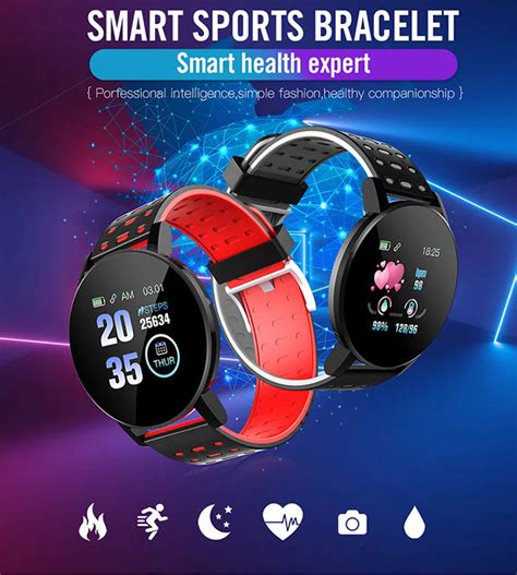 Oem Smart Watch 2023 119 Plus Ce Rohs Fitpro Health Watch Blood