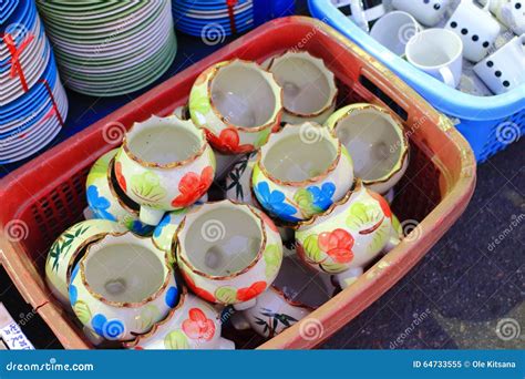 Thai Cup Stock Image Image Of Local Beautiful Thai 64733555