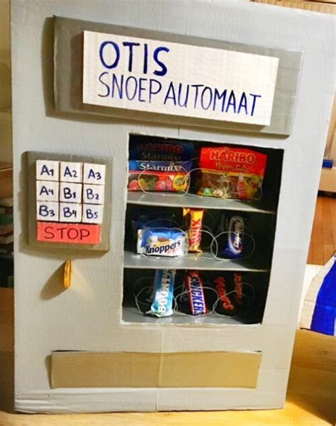 Snoepautomaat Surprise Sinterklaas Lootjes Trekken Snoep Automaat