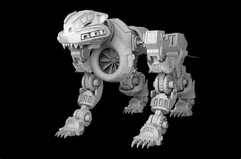 Artstation Animal Mecha 3d Model