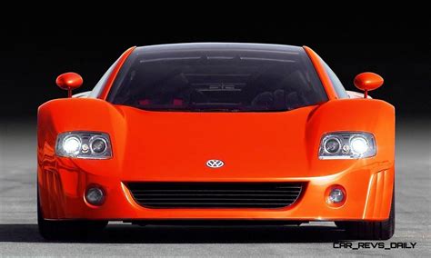 2001 Volkswagen W12 Coupe Concept Introduces Huge Engine And Hypercar