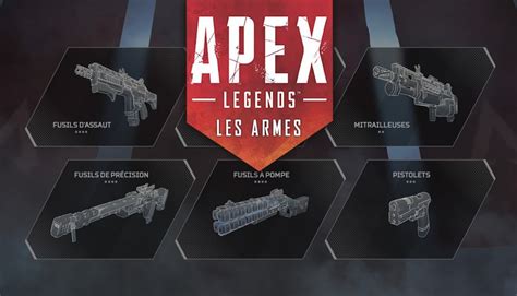 Guide Des Armes Apex Legends JeuGeek