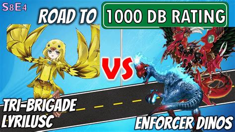 Yu Gi Oh Tri Brigade Lyrilusc Vs Enforcer Dinosaurs Road To