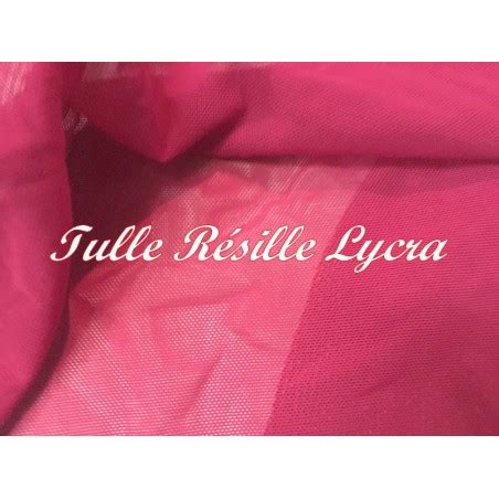 Tissu R Sille Lycra Au M Tre En Couleur Fuschia Pour Justaucorps T