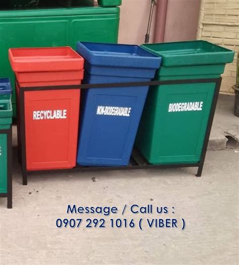 Trash Bin Hooded Bin Supplier 322 Furniture Home Living Cleaning