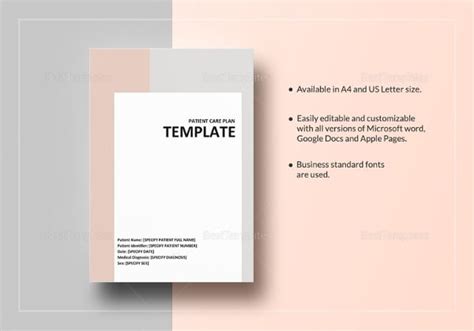 12+ Patient Care Plan Templates - PDF, DOC | Free & Premium Templates
