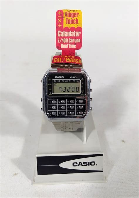 Casio C Calculator Watch Gem