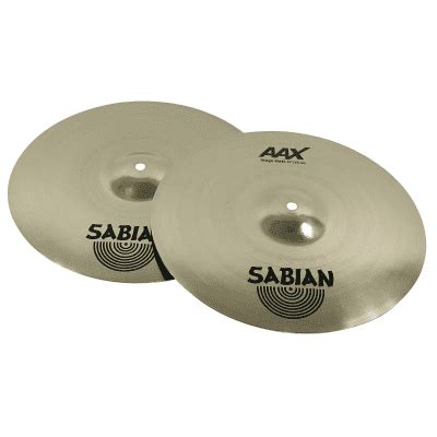 Sabian Aax Stage Hi Hat Cymbals Pair Reverb