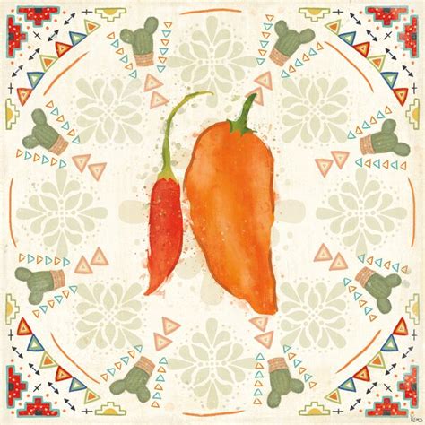 August Grove Tex Mex Fiesta Vi By Veronique Charron Wrapped Canvas