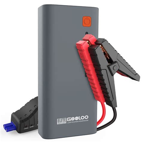 GOOLOO Jump Starter 1200A Peak GE1200 12V Car Jump Box Up To 7L Gas And