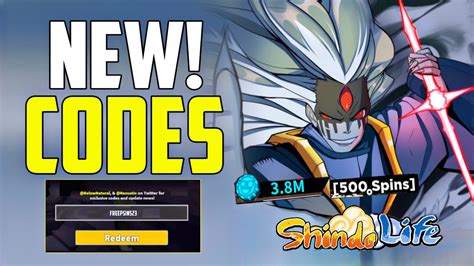 New All Working Codes For Shinobi Life Roblox Shindo Life Codes