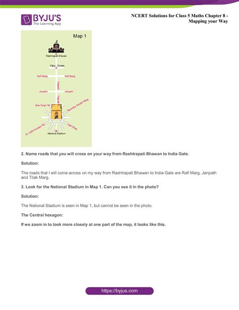 Ncert Solutions Class 5 Maths Chapter 8 Mapping Your Way Free Download