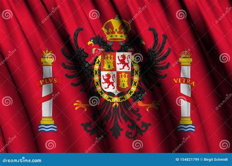 Toledo Waving Flag Illustration Stock Illustration Illustration Of