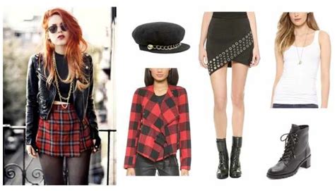 Como Conseguir Un Look Punk Rockera Chica Mujer