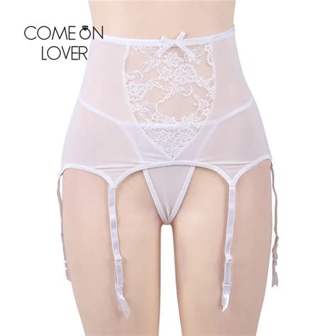 Comeonlover Wedding Garters Bridal High Waist Suspenders Women Sexy