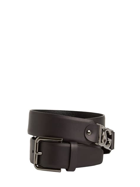 Ceinture Cuir Dolce Gabbana Luxe Pour Homme Modalova