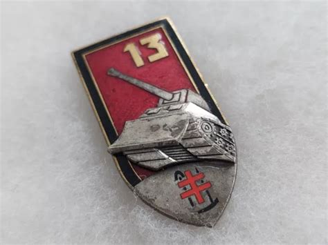 UN INSIGNE MILITAIRE 13ème Régiment de Génie ANDOR EUR 7 00