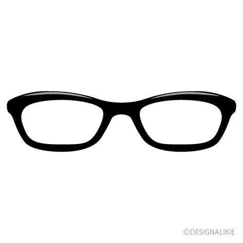 Black Glasses Clip Art Free Png Image｜illustoon