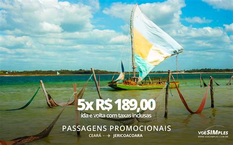 Passagem aérea promocional Azul Jericoacoara em Julho Voe Simples