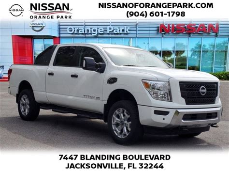 New 2023 Nissan Titan XD Crew Cab SV Trucks in Jacksonville #N104539 | Nissan of Orange Park