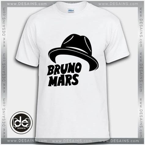 Buy Tshirt Bruno Mars Hat Design Merch | T shirt, Tee shirt dress ...