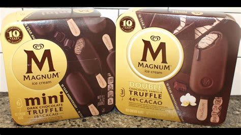 Magnum Ice Cream Mini Dark Chocolate Truffle Double Chocolate