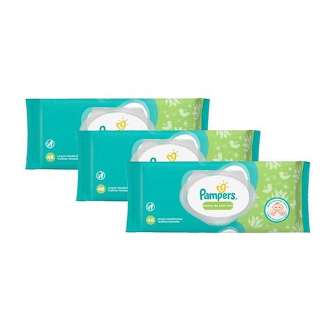 X Lenco Umidecido Pampers Aloe Vera Unidades Casas Bahia