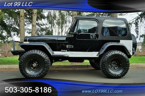 1991 Jeep Wrangler 35 Toyos 5 Speed Manual 5 Speed Manual 2 Door Suv