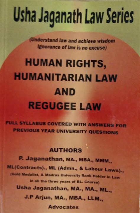 Buy Human Rights Humanitarian Law And Refugee Law Human Rights Law