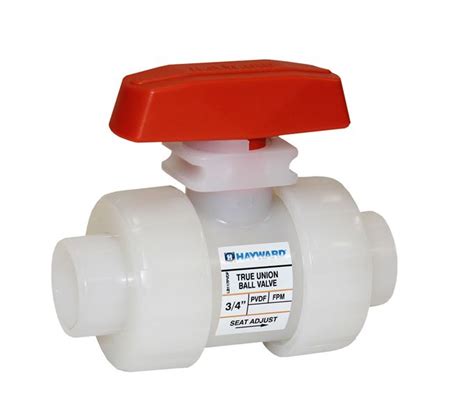 Item TB5050T True Union Ball Valve 1 2 PVDF With FPM O Rings And