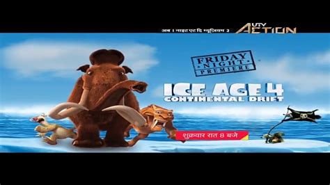 Ice Age 4 Continental Drift Hindi Friday Night Premiere On Star Gold Youtube