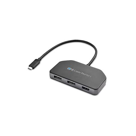 Buy Cable Matters 4k Triple Display Usb C Hub With 100w Laptop Charging