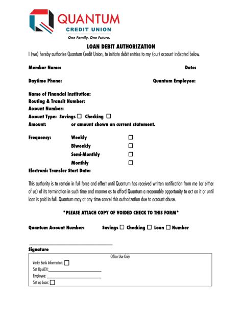 Fillable Online Ach Automatic Debit Authorization Form Fax Email Print