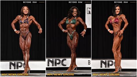 2018 Npc Nationals Womens Figure Pro Card Winners Npc News Online